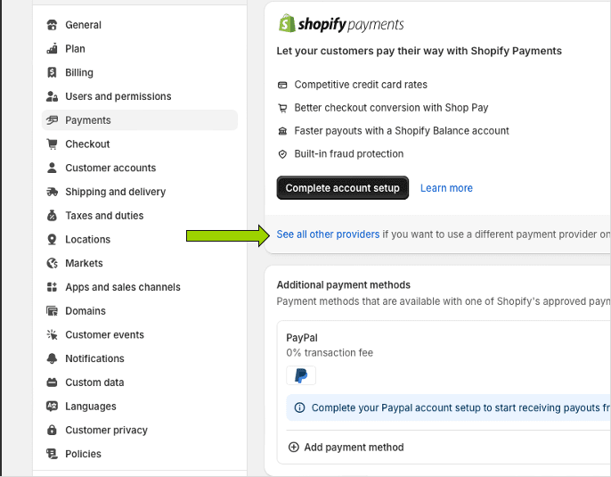 Step 3: See All Other Providers